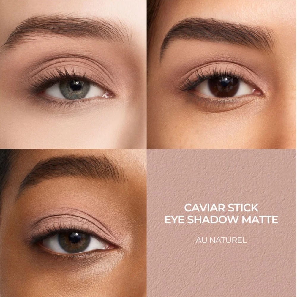 LAURA MERCIER NIB Caviar Stick Eye Color Au Naturel Cobblestone Moonlight Pink - Picture 4 of 13